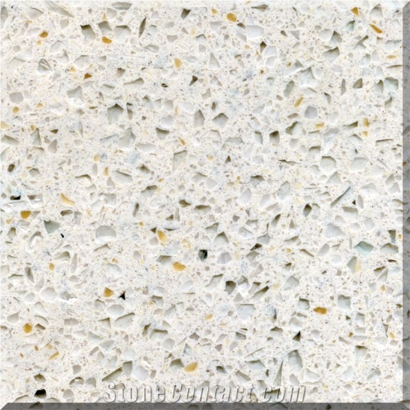 Golden Fiortito Quartz Stone Slabs