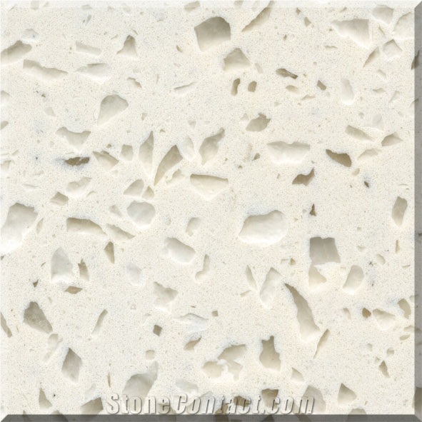 Paloma White Quartz Stone Slabs