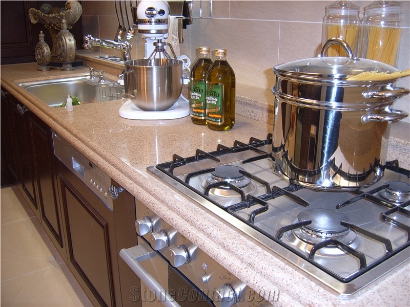 Quartz Stone Kitchen Countertops