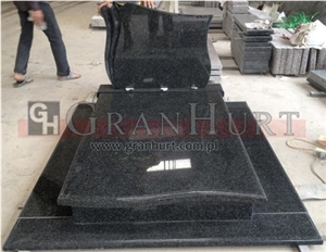 Nero Impala Black Granite Monument