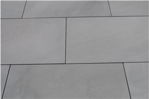 Ashen Grey Sandblasted Six Sided Machine-cut