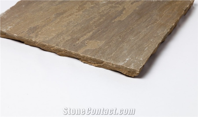 Autumn Brown Sandstone Patio Floor Tiles