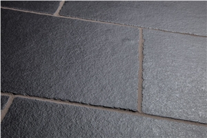 Cuddapah Black Limestone Tumbled Tiles, Kadappa Black Limestone Slabs & Tiles
