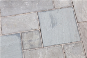 Kandla Grey Sandstone Patio Pattern