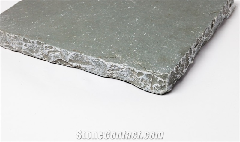 Kota Blue Limestone Tumbled Tiles