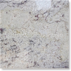 Bianco Romano Granite Tile 12"x12", Brazil White Granite