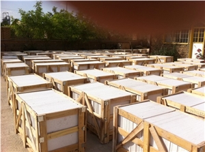 Iran White Onyx Block