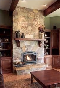 Boulder Fireplace, Beige Sandstone Fireplace