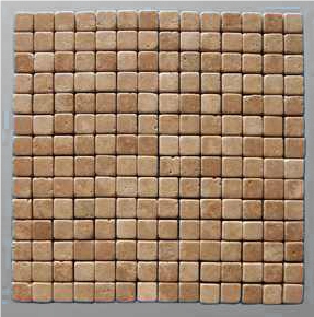 San Juan Travertine Rustic Mosaic, Travertino a La Veta Mosaic