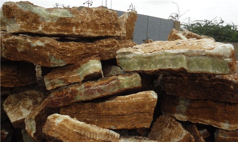 Afghan Green Onyx Blocks