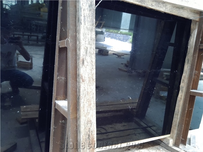 Black Lightning Marble Slabs