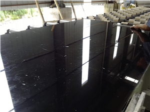 Black Lightning Marble Slabs