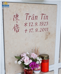 Jura Beige Limestone Columbarium
