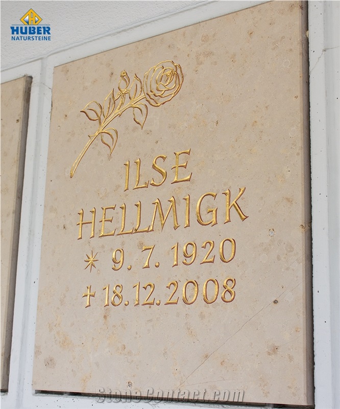 Jura Beige Limestone Columbarium