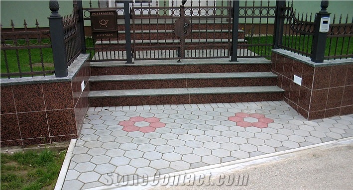 Jhansi Red Granite Stairs