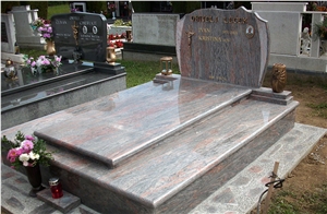 Juparana Colombo Granite Monument