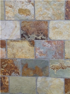 Autumn Rustic Xiamen Slate Tiles, China Rust Slate Tiles