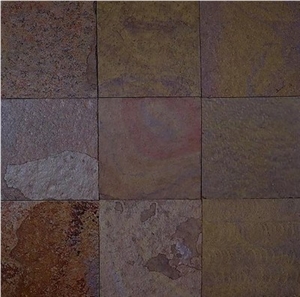 Golden Dark Rajahstan Slate Tiles, Lilac Slate Tiles