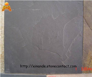 China Black Slate Slabs & Tiles