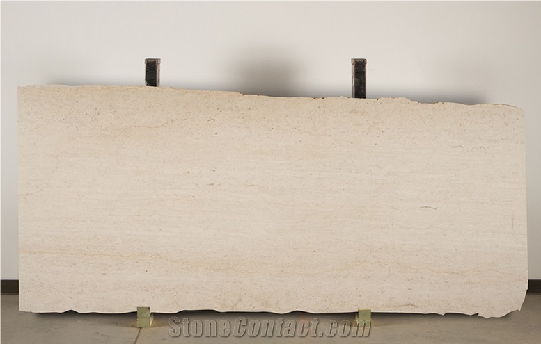 Gascogne Beige Limestone Slabs V/C Honed