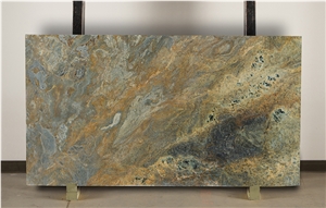 Venetian Luchensa Marble Slabs, Verde Luchensa Marble