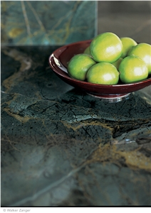 Verde Vecchio Granite Countertop, Verde Vecchio Green Granite Countertop