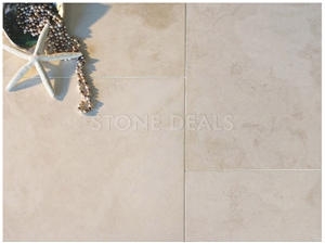 Applestone Limestone - Honed Tiles, Turkey Beige Limestone