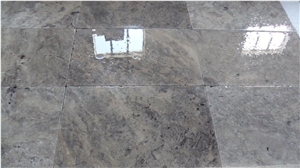 Silver Travertine 16x24x1.1/5" Tumbled Pavers Silver Travertine 16x24x1.1/5" Tumbled Pavers