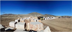 Diana Rose Marble Blocks, Turkey Pink Marble