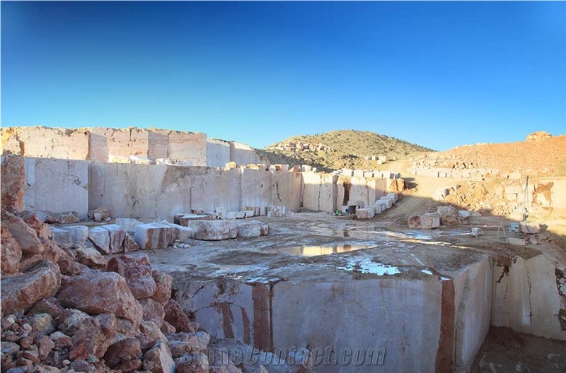 Diana Rose Marble Blocks, Turkey Pink Marble