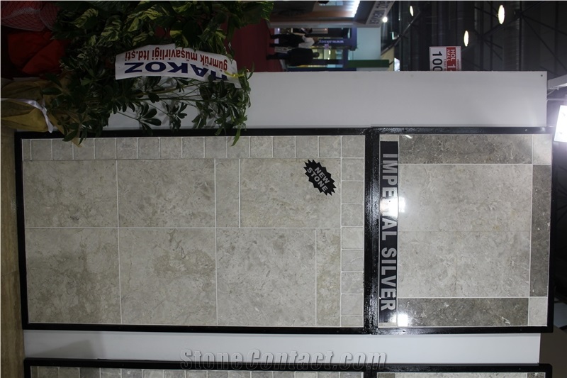 Imperial Silver Marble, Imperial Silver Beige Slabs, Tiles