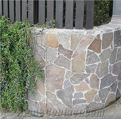 Porfiroide Grigio Quartzite Flagstone Paving