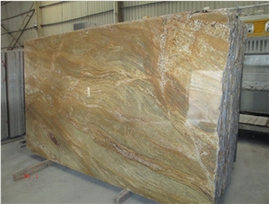 Hot Sell India Imperial Gold Granite Slab
