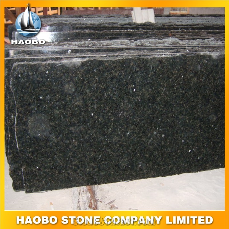 Verde Ubatuba Polishing Big Slabs, Granite Slabs