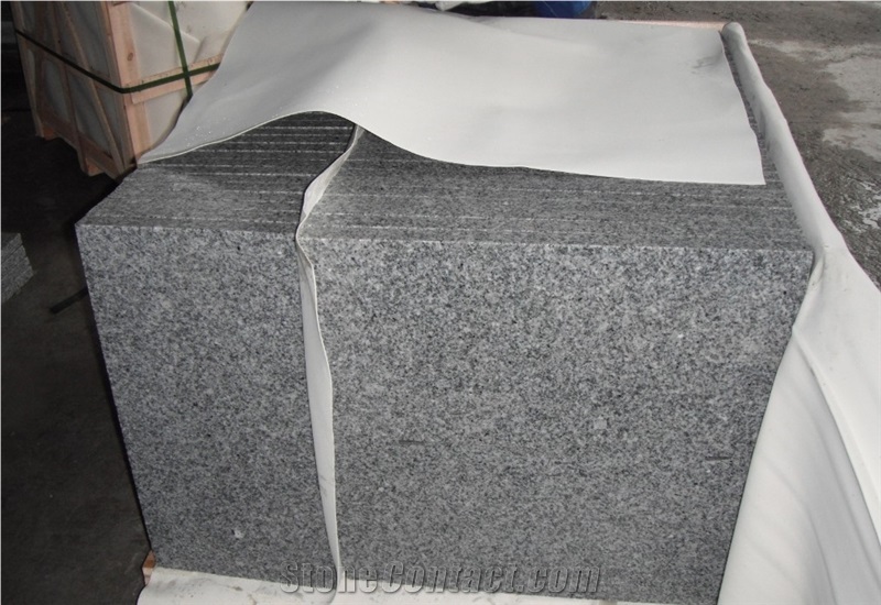 Grey Granite G603 for Landscaping Cobble, Pavers, Cube Stone, Tiles Slabs