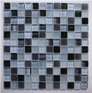 High Quality Glass and Marble Mosaic Tile (HCM-X-014)