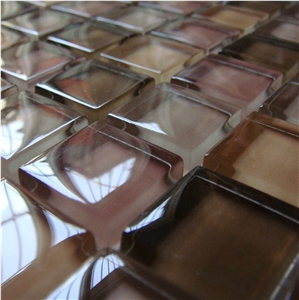High Quality Glass and Marble Mosaic Tile (HCM-X-022)