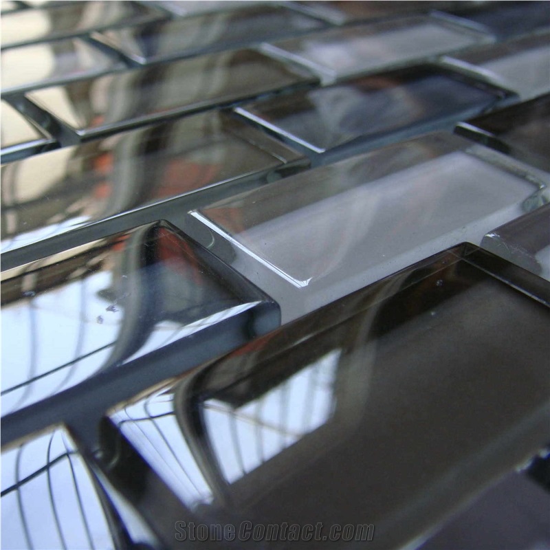 High Quality Glass and Marble Mosaic Tile (HCM-X-036)