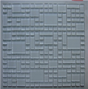 High Quality Glass and Marble Mosaic Tile (HCM-X-037)