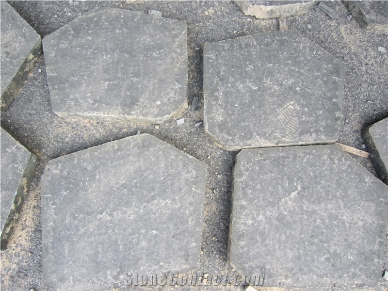 Basalt Flamed Flagstone, Black Basalt Flagstone