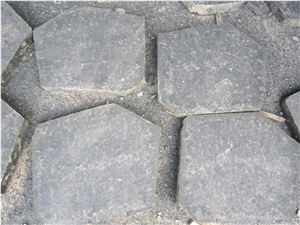 Basalt Flamed Flagstone, Black Basalt Flagstone