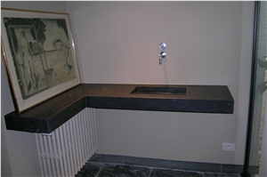 Belgian Blue Stone Vanity Top