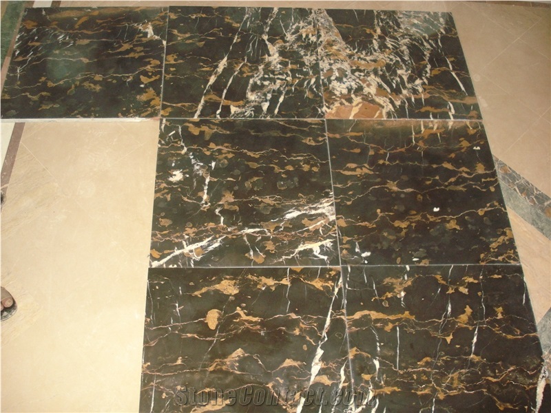 Black N Gold Marble Blocks