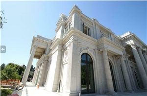Arena Clara Limestone Column, Arena Clara Beige Limestone Column