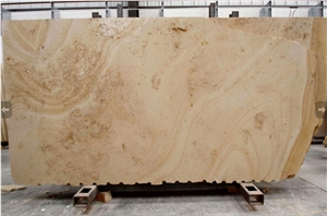 Beaumaniere Limestone Slabs, France Beige Limestone