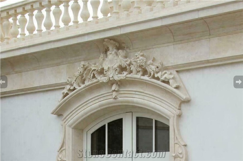 Cream Limestone Window Surround