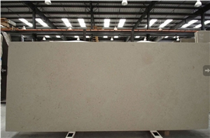 Honed Balzac Limestone Slabs, France Beige Limestone