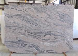 Juparana Champagne Granite Slabs, Ivory Juparana Granite