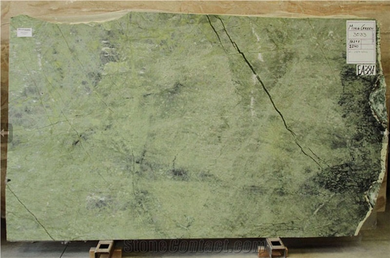 Ming Green Marble Slabs, Verde Ming Green Marble