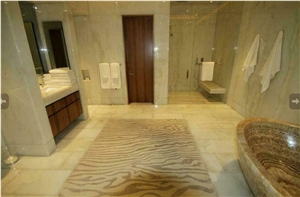 Turkey White Onyx Bathroom Design